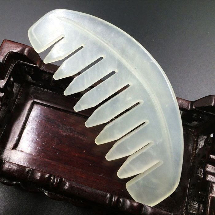 Natural jade massage comb No.410
