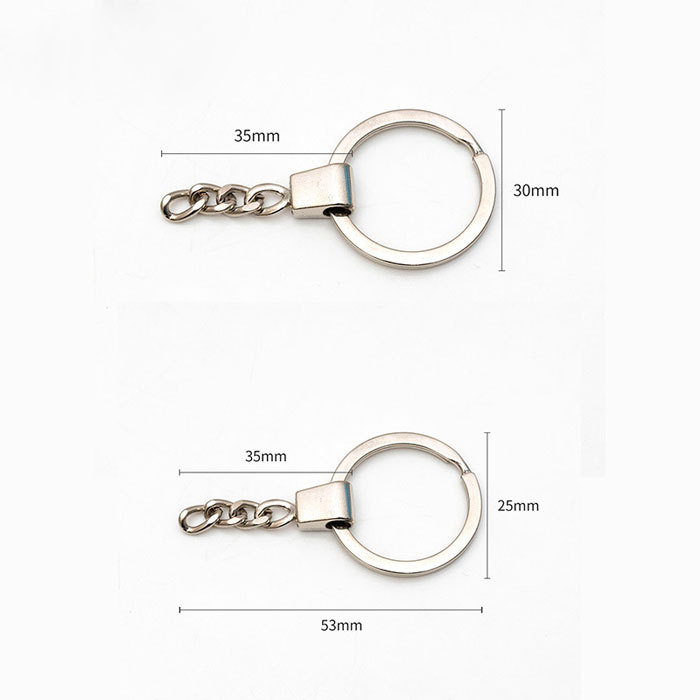 25/30mm flat alloy four-link chain