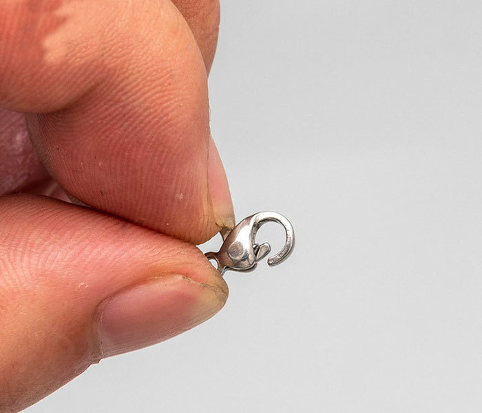Stainless steel lobster clasp 100pcs