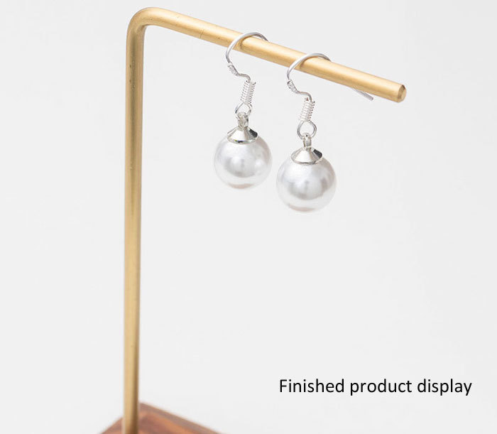Electroplated 925silver ear hook 10pcs