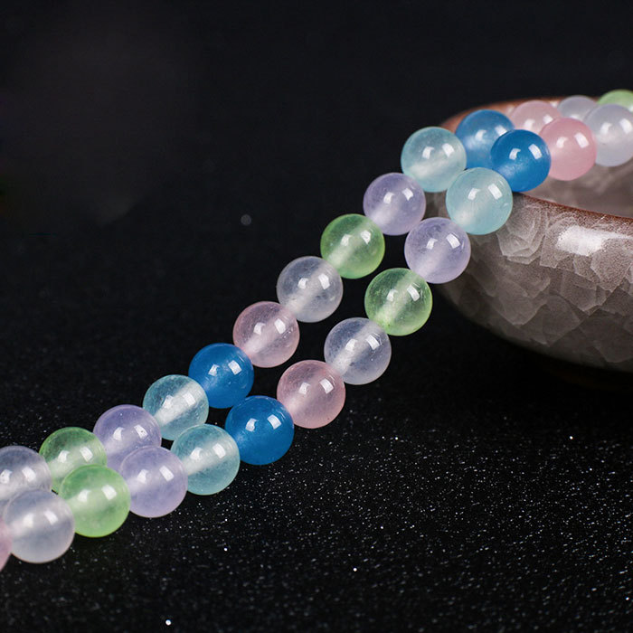 Colorful Morgan Chalcedony Beads