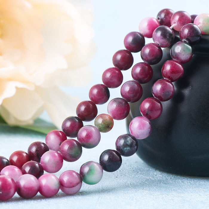 Colorful Persian Jade  Beads