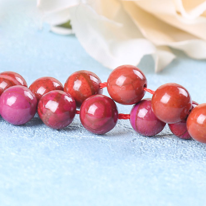 Sugilite beads - grass green