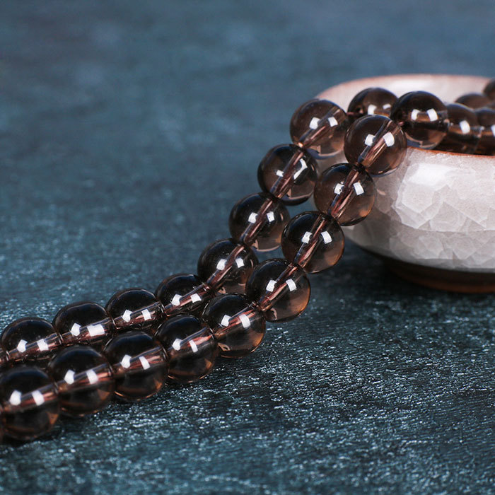 Optimized synthesis brown crystal beads
