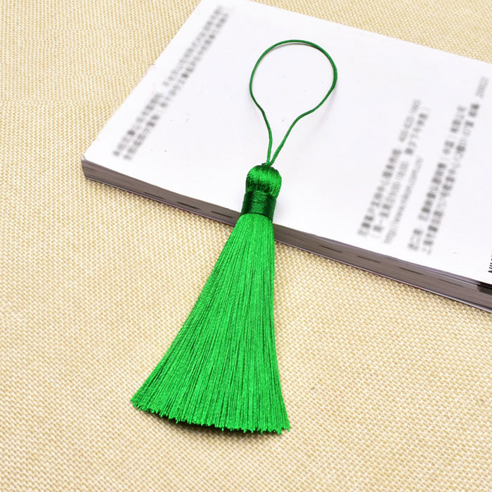 8CM ice silk fat tassel