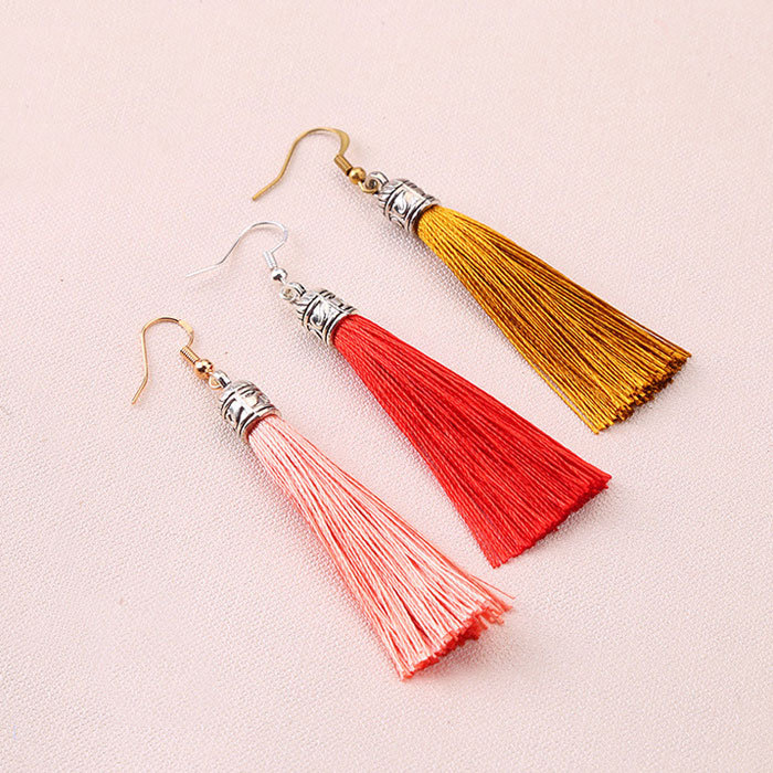 Retro hat dacron little tassel