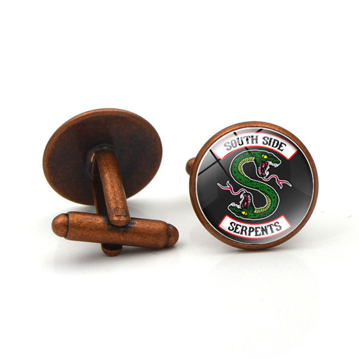 time gem cufflinks - rivaldale