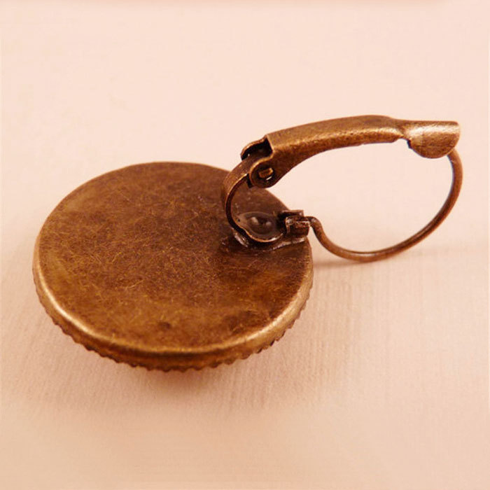 time gem earrings - punk