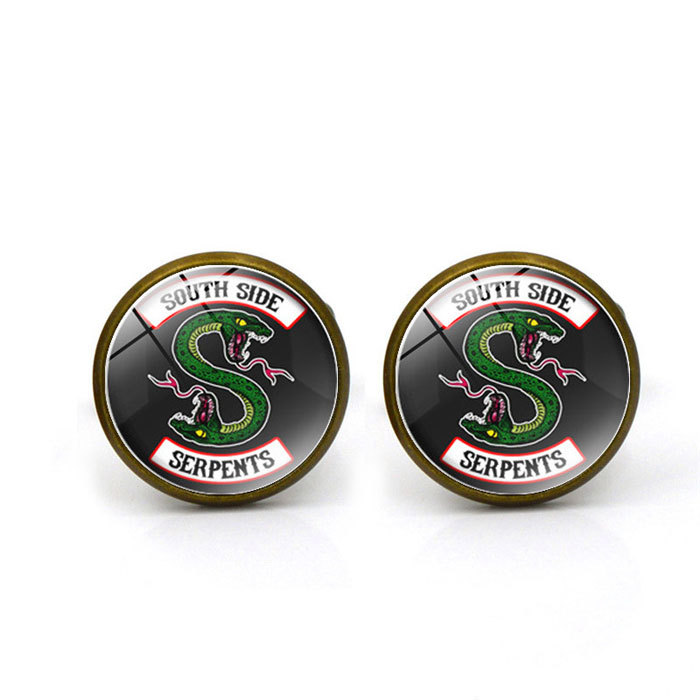 time gem cufflinks - rivaldale