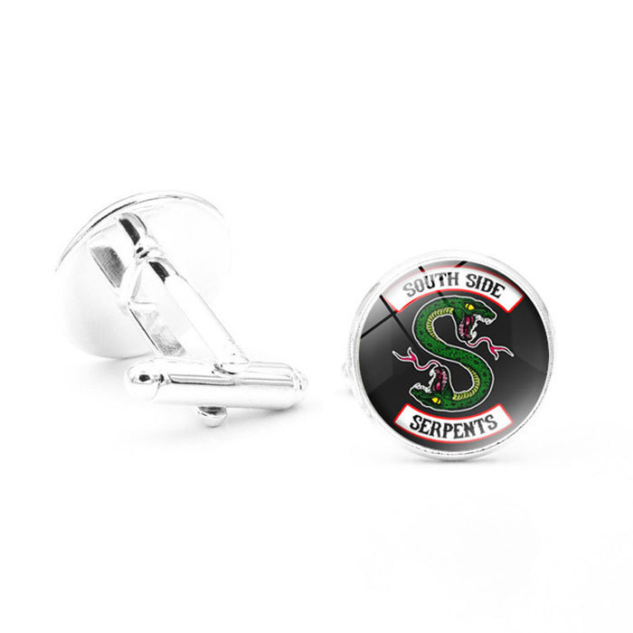 time gem cufflinks - rivaldale