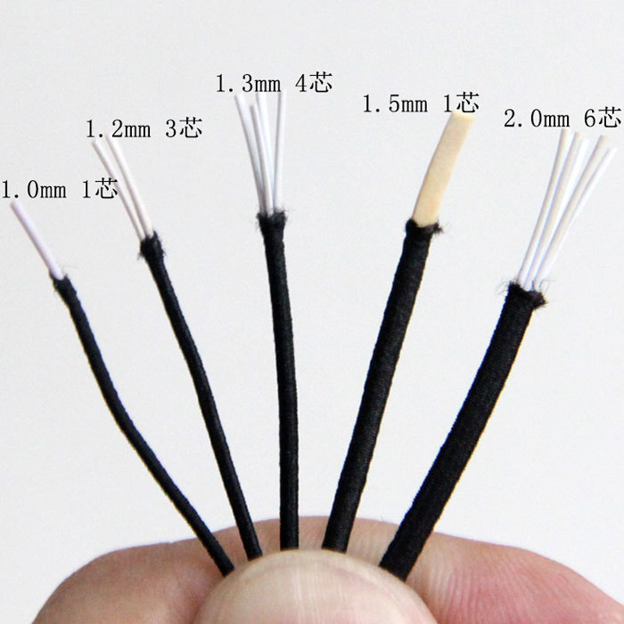 Core-spun yarn beading supplies