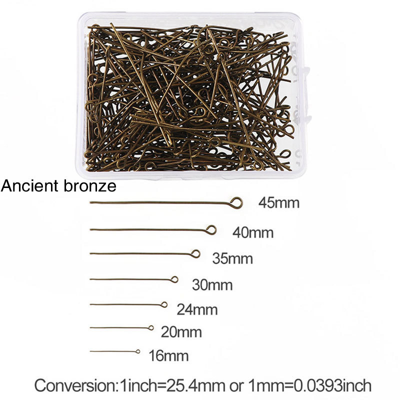 handmade beaded iron 9 needles jewelry accessories DIY set