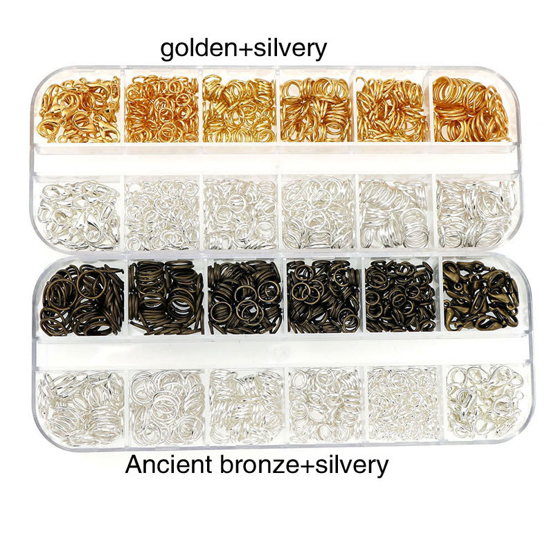 single-ring lobster clasp accessories boxes DIY set