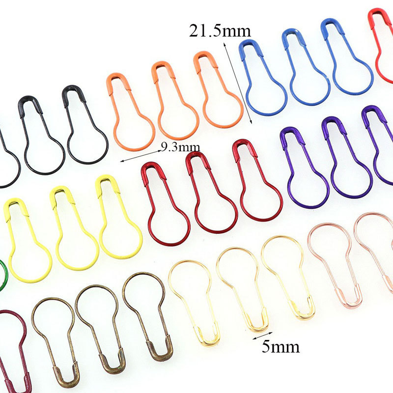 colored gourd pin DIY set