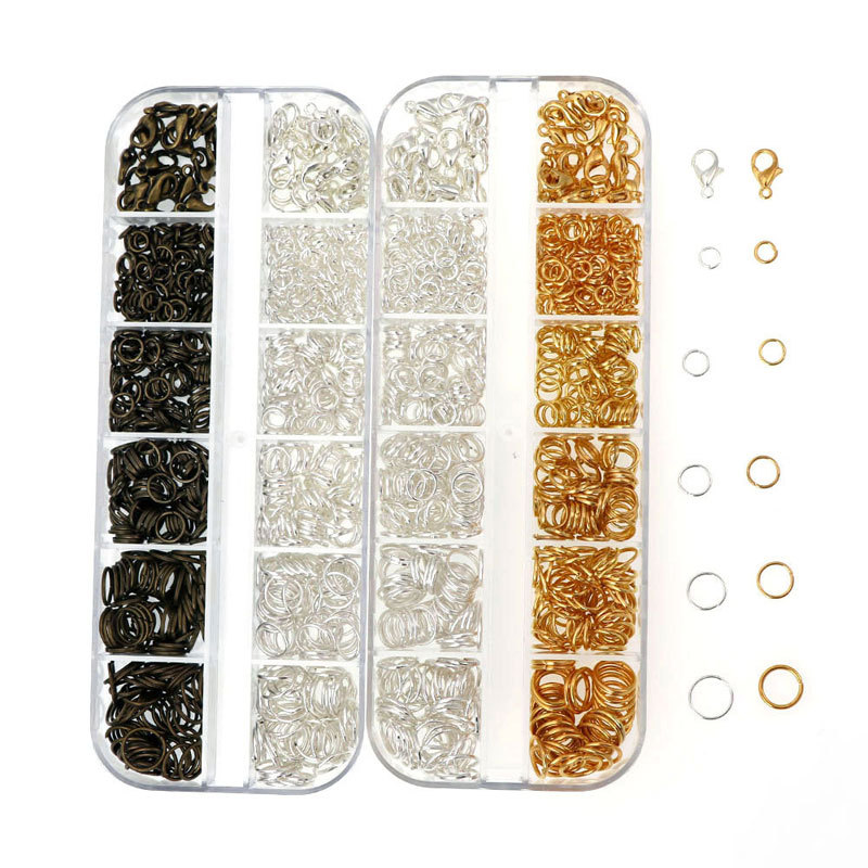 single-ring lobster clasp accessories boxes DIY set
