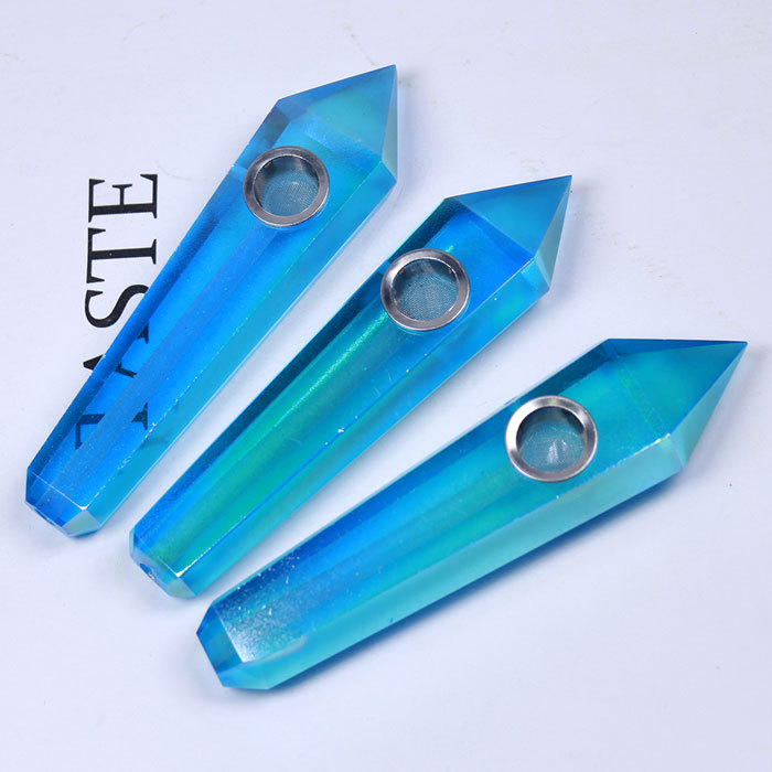 Smelting stone electroplated pipe