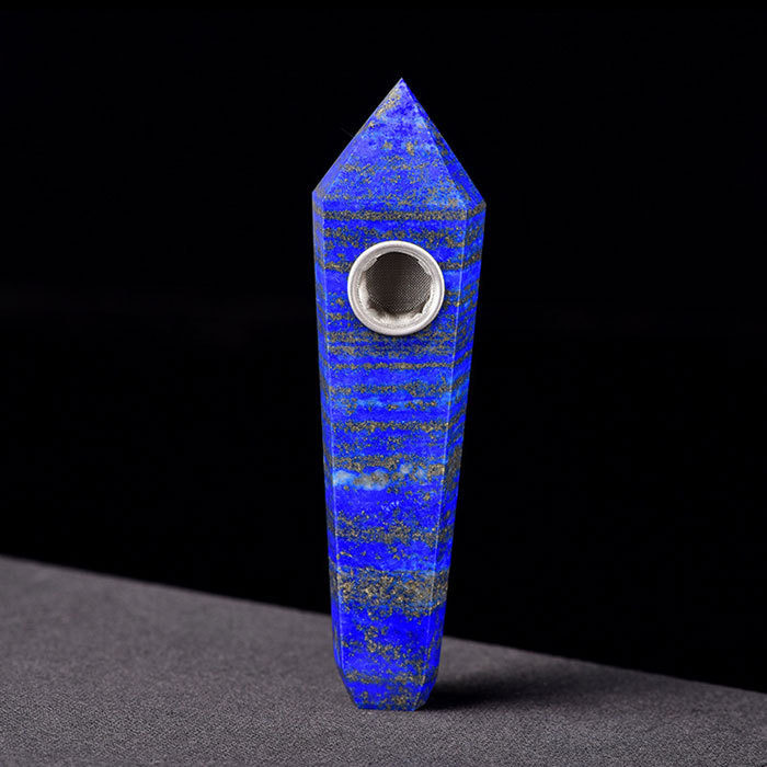 Lapis lazuli pipe