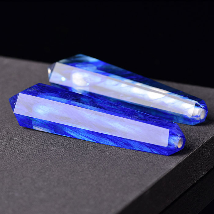 Blue smelting stone pipe