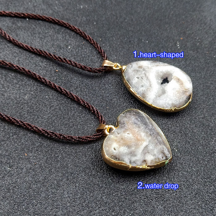 Persian Gulf striped Agate Pendant