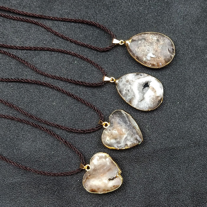 Persian Gulf striped Agate Pendant