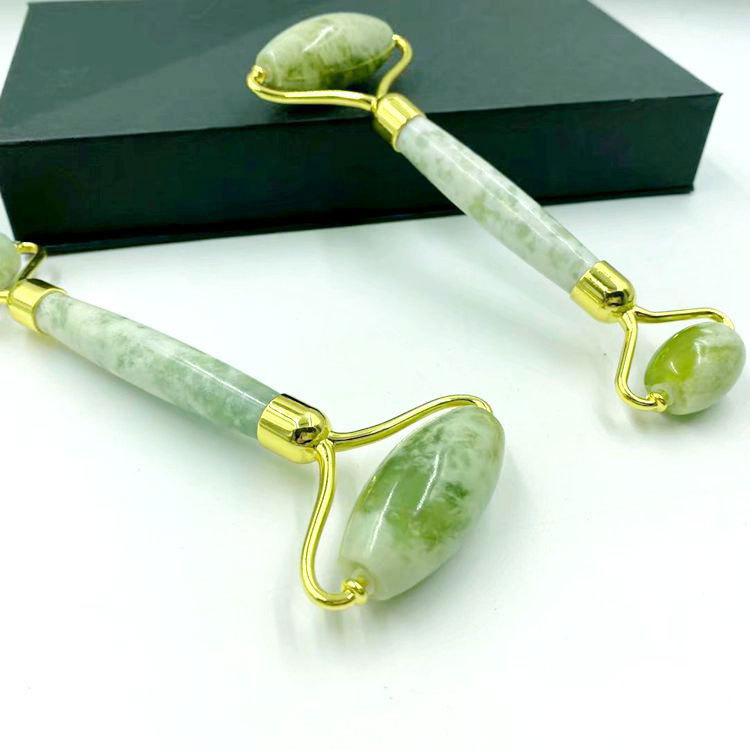 Natural jade massage roller