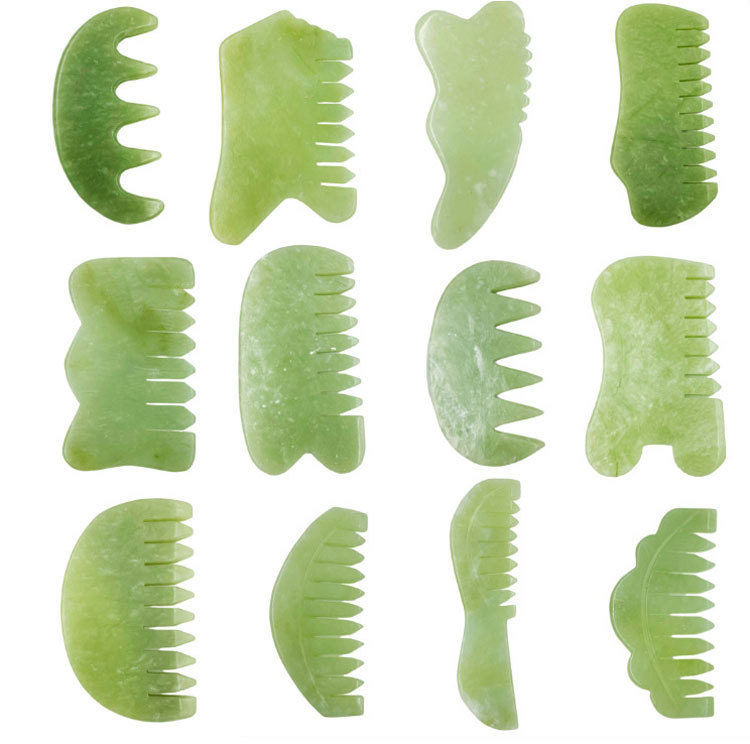 Xiuyan jade combs
