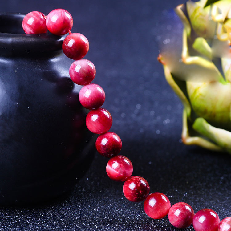 5A sun red tiger's eye loose beads