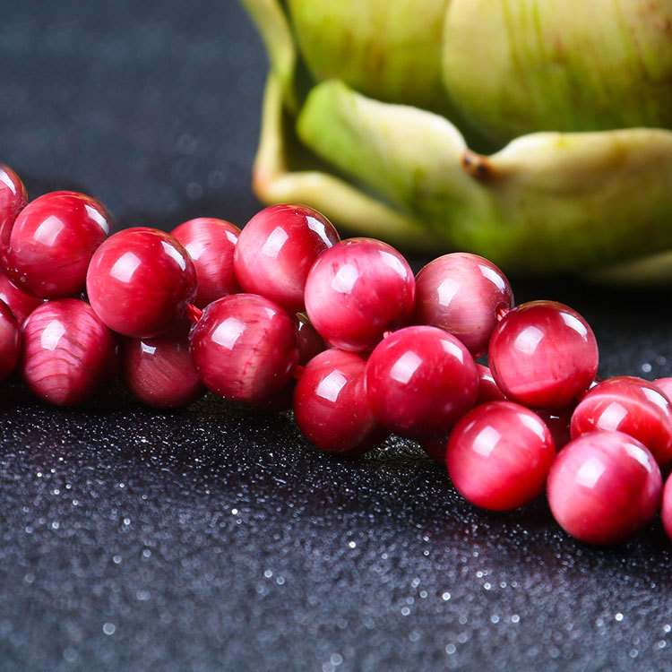 5A sun red tiger's eye loose beads