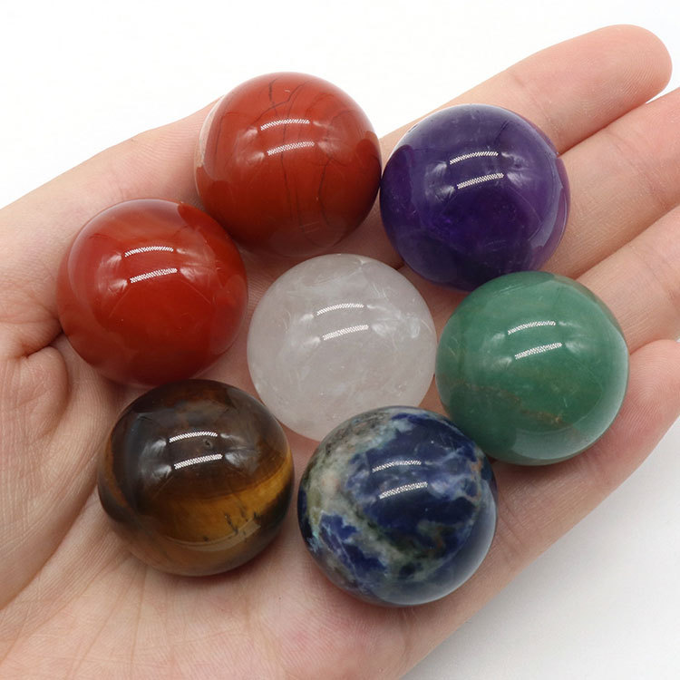 25mm chakela colorful stone ball