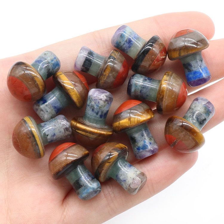 7chakra2cm Mini mushroom