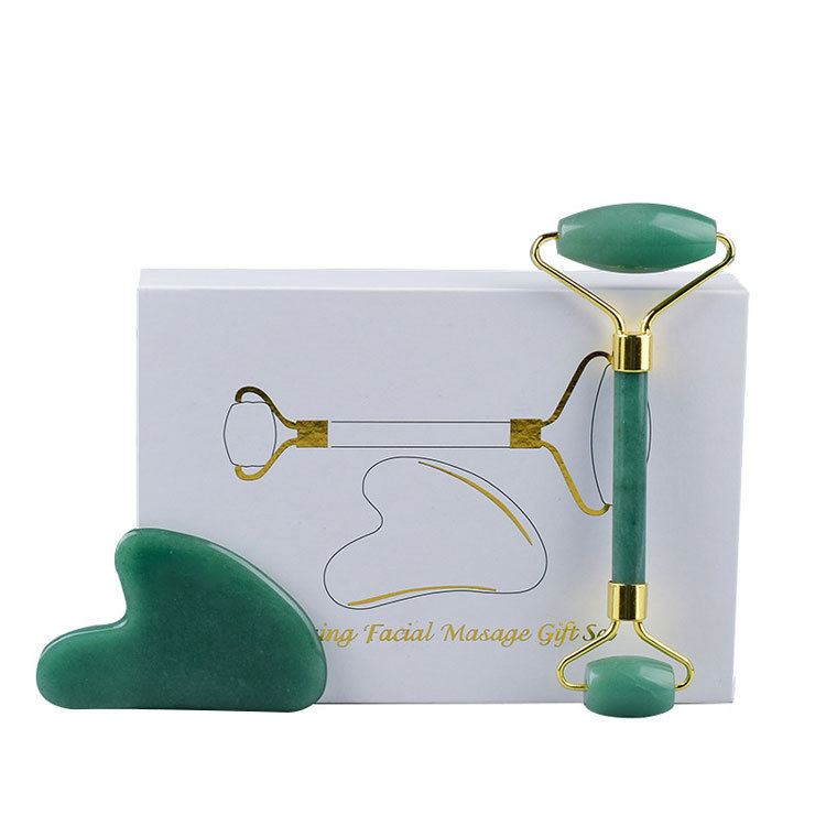 Aventurine Quartz massager set (MOQ:10pcs)