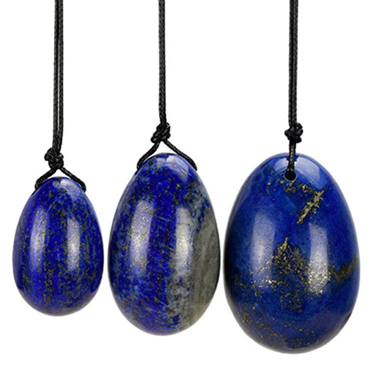 lapis lazuli egg massager 3PC (MOQ:10pcs)