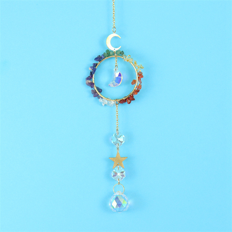 Moon Star Crystal Pendant Lighting
