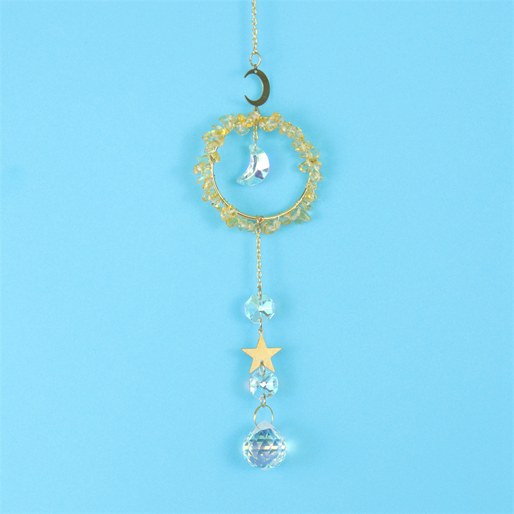 Moon Star Crystal Pendant Lighting