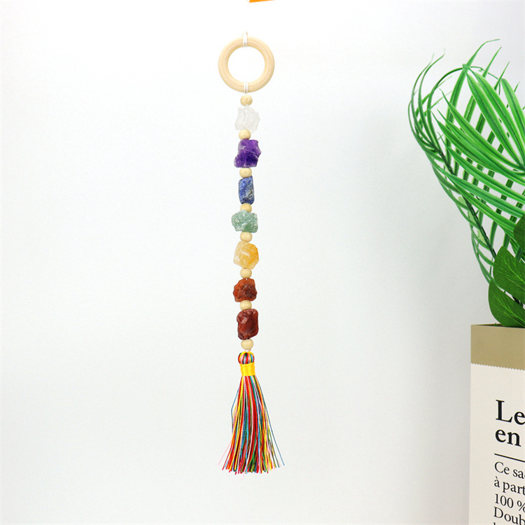 Natural Rough Crystal Beads pendant