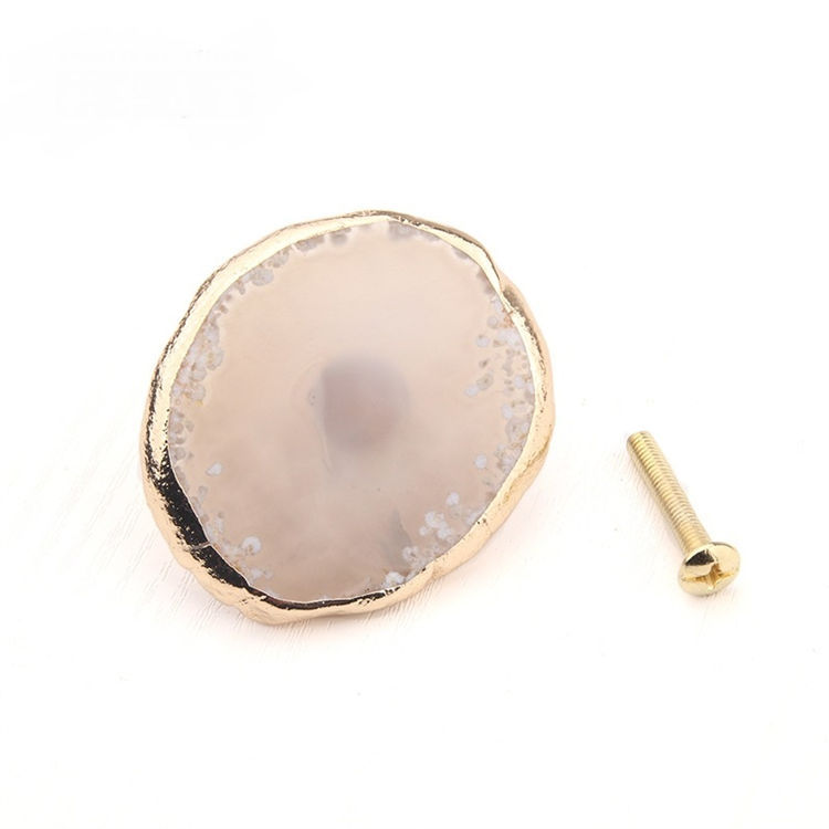 Agate alloy furniture handle