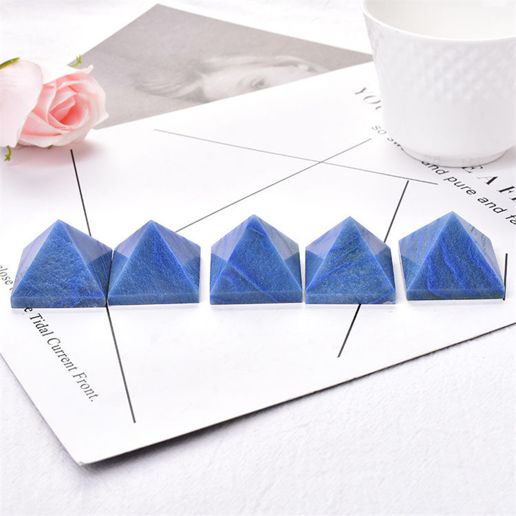 Natural Blue Aventurine pyramid