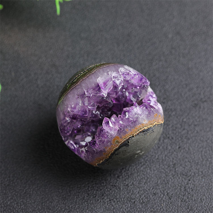 Natural amethyst cluster