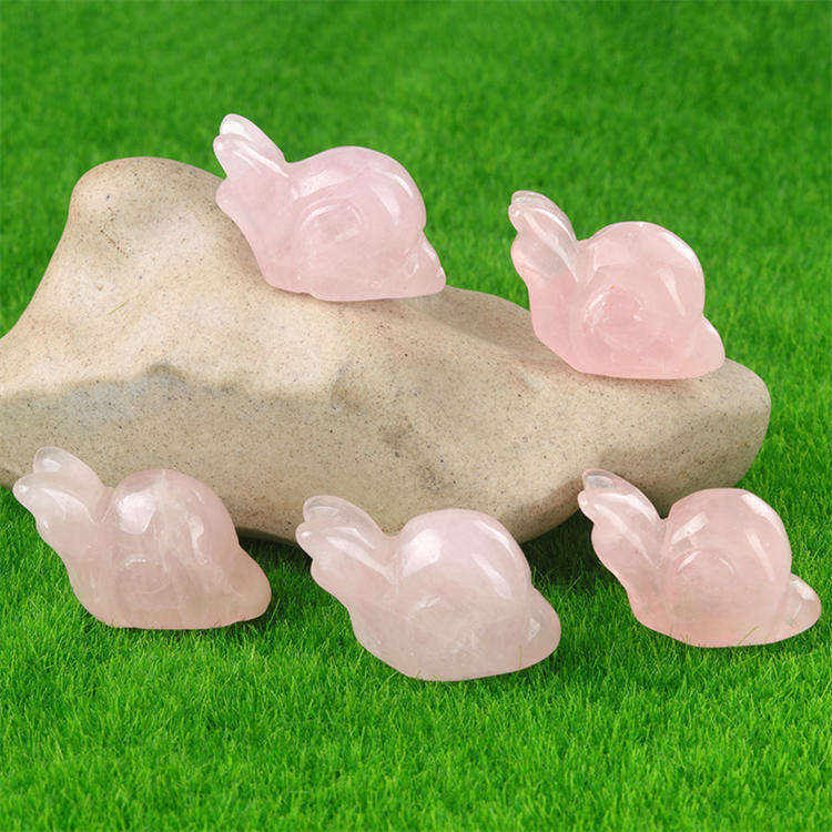 Natural stone carved snail