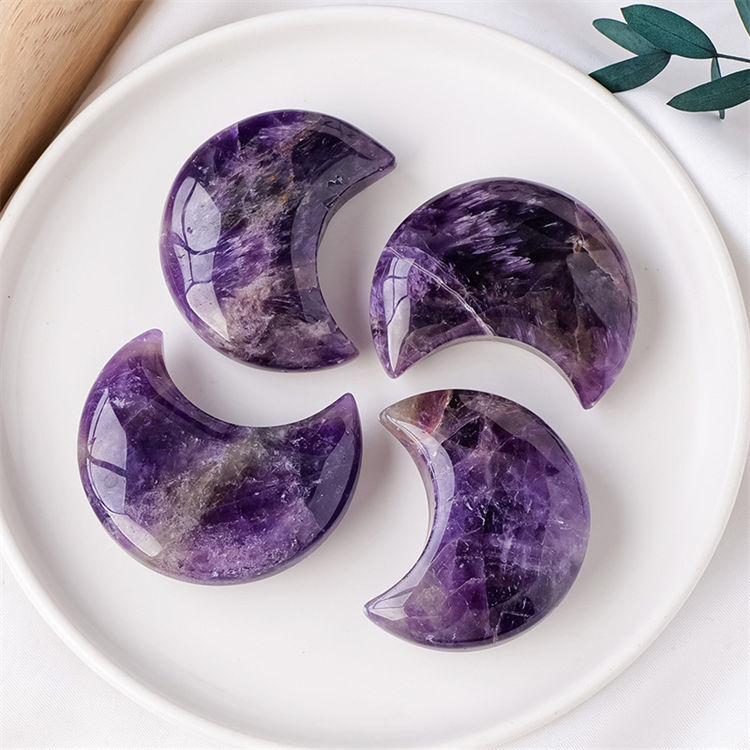 Natural  Amethyst  moon