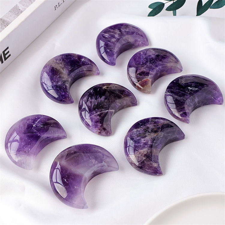 Natural  Amethyst  moon