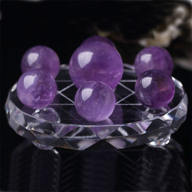 Natural Amethyst seven-star array ornaments