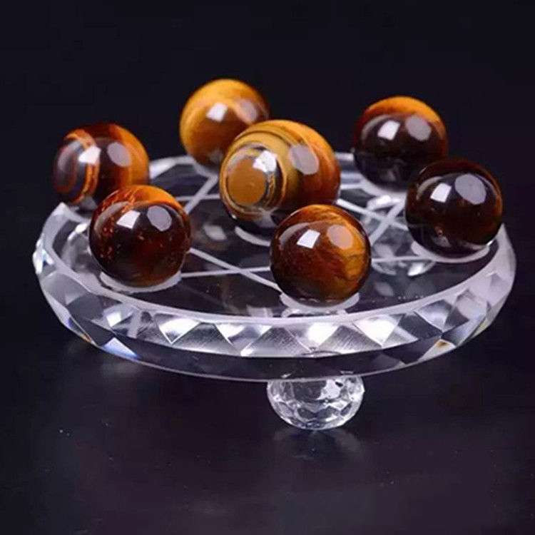 Natural tiger eye seven-star array ornaments