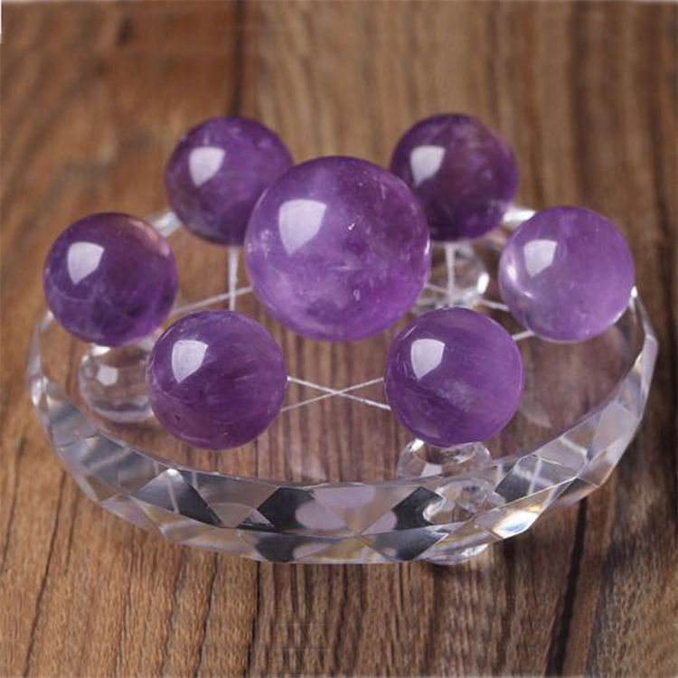 Natural Amethyst seven-star array ornaments
