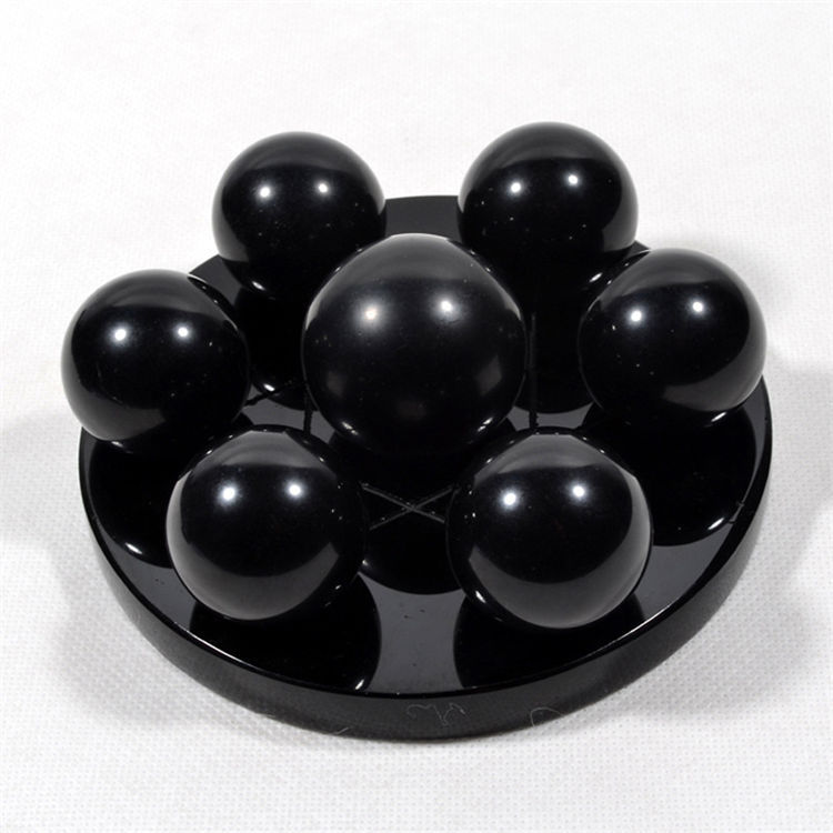 Natural obsidian seven-star array ornaments