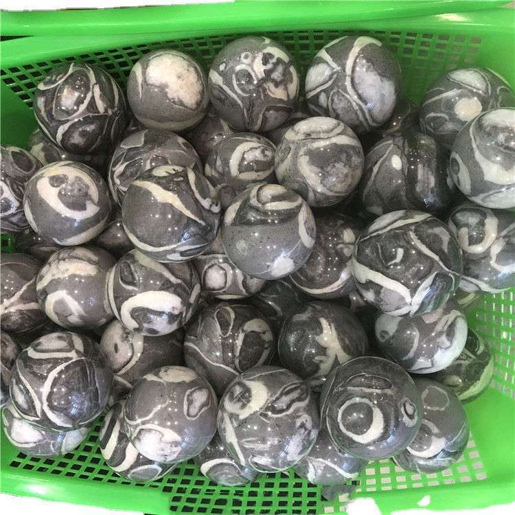 natural shell stone ball