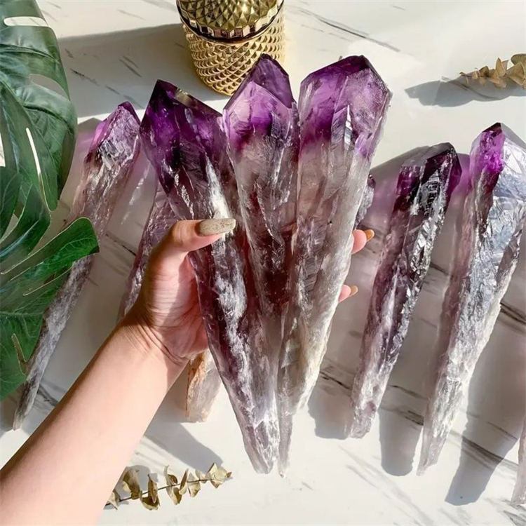 Uruguay natural amethyst scepter