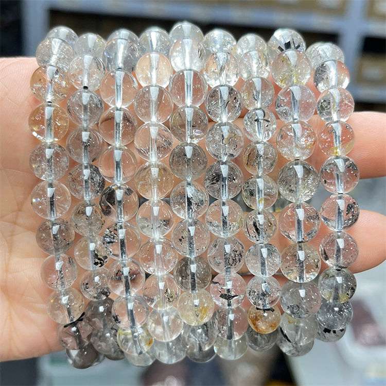 Natural crystal Pakistani shining diamond bracelet