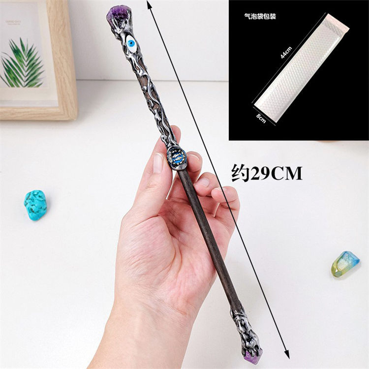 Natural crystal Twelve constellations magic stick