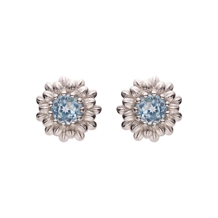 S925 Silver Natural Stone Adjustable earrings